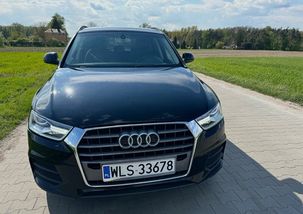 Audi Q3 cena 67900 przebieg: 142219, rok produkcji 2015 z Łosice małe 121